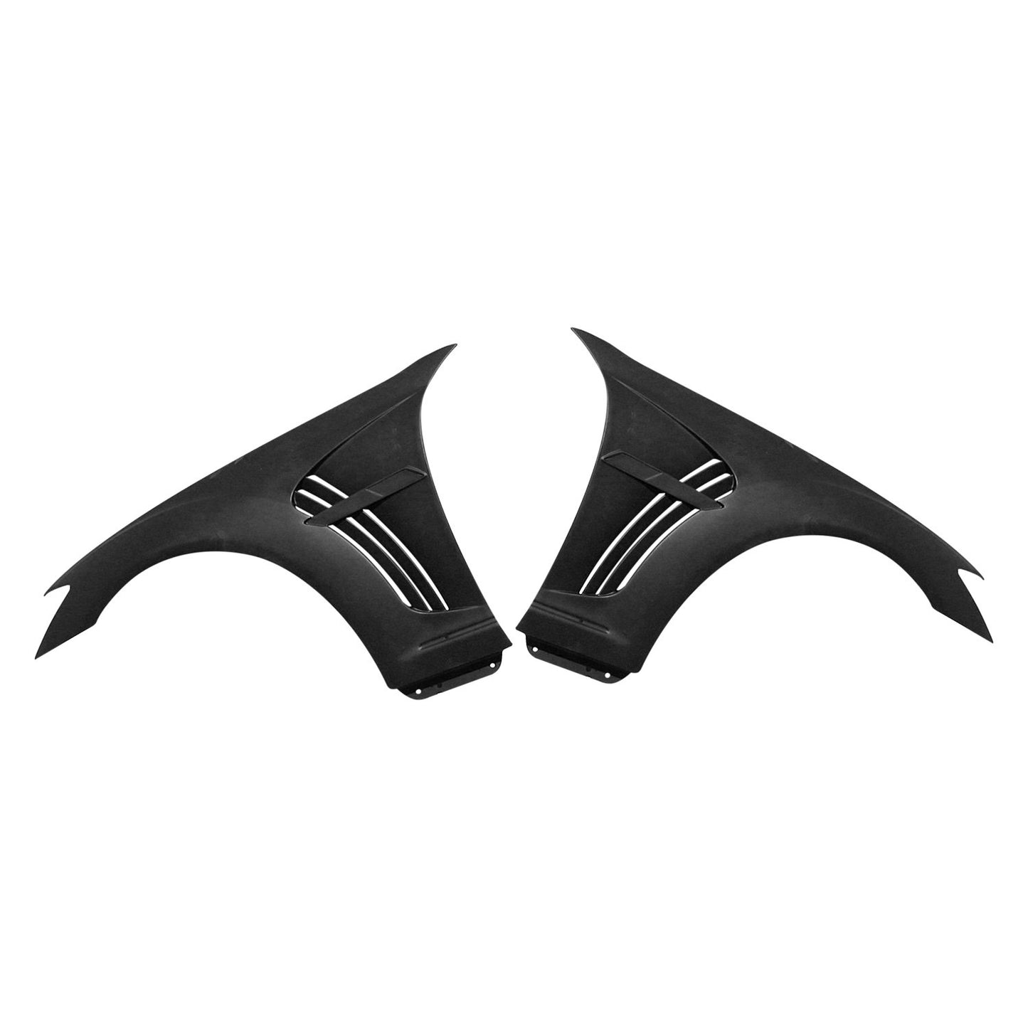 D2S® M221-FF-W-UNPAINTED - W Style Fiberglass Front Fender Set image 3