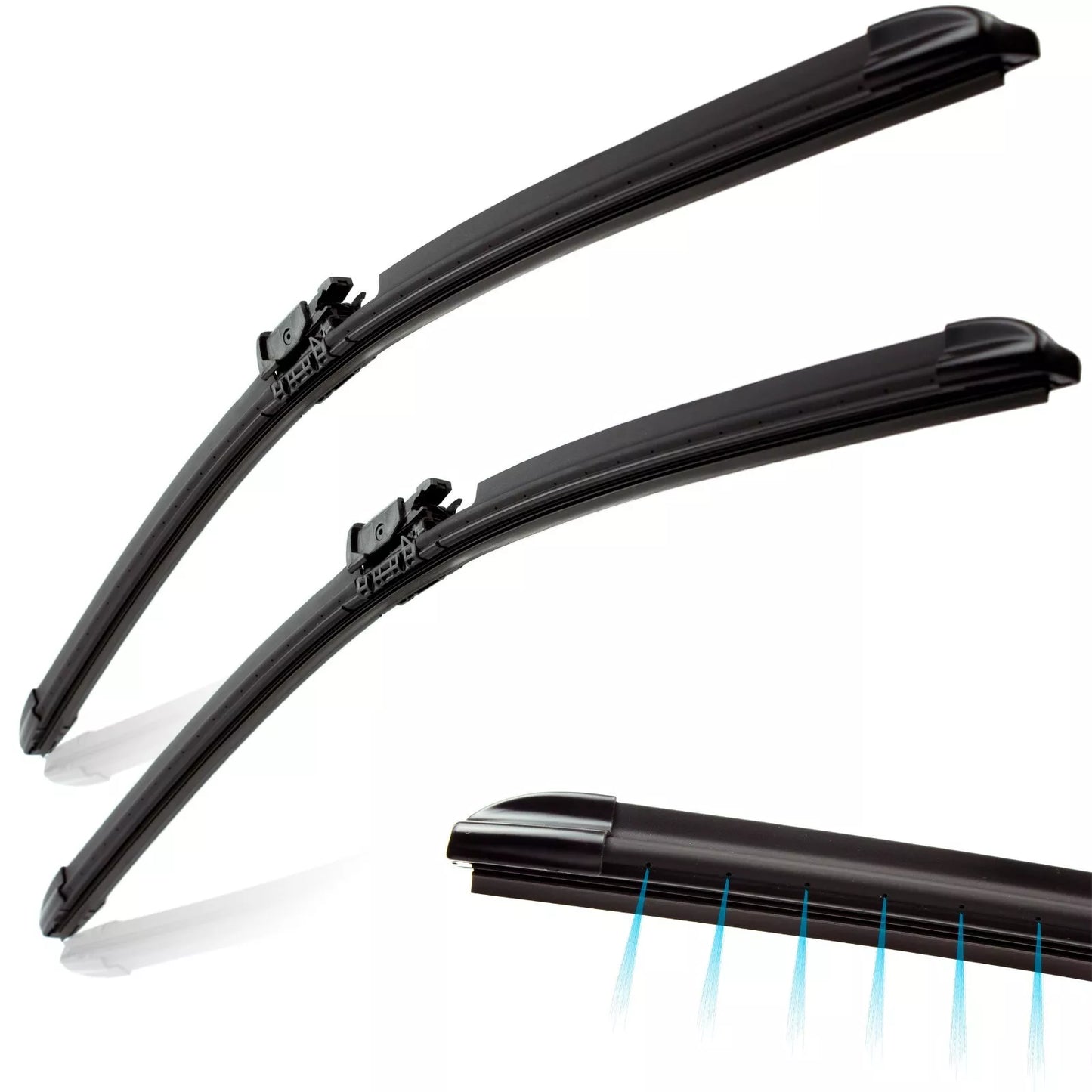 Fits Mercedes S Class W222  Front WIper Blades Spray Bars Heated 091 image 0