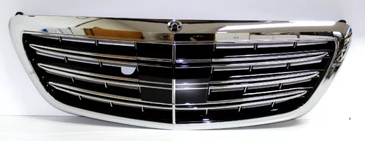 Grille Look for Mercedes W222 with Night View Camera and DTR image 0