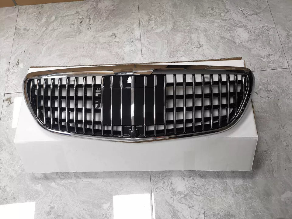 Chrome Grille with ACC for Mercedes Benz W222 S-Class image 0