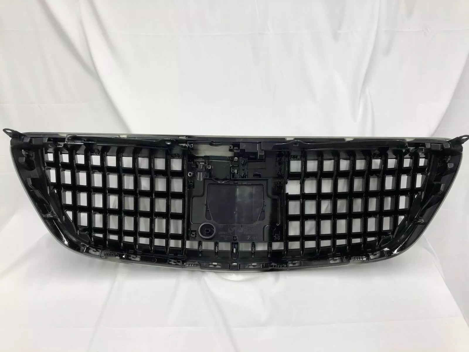 Car Front Grille Mesh For Mercedes Benz S class W222 Glossy Black image 7