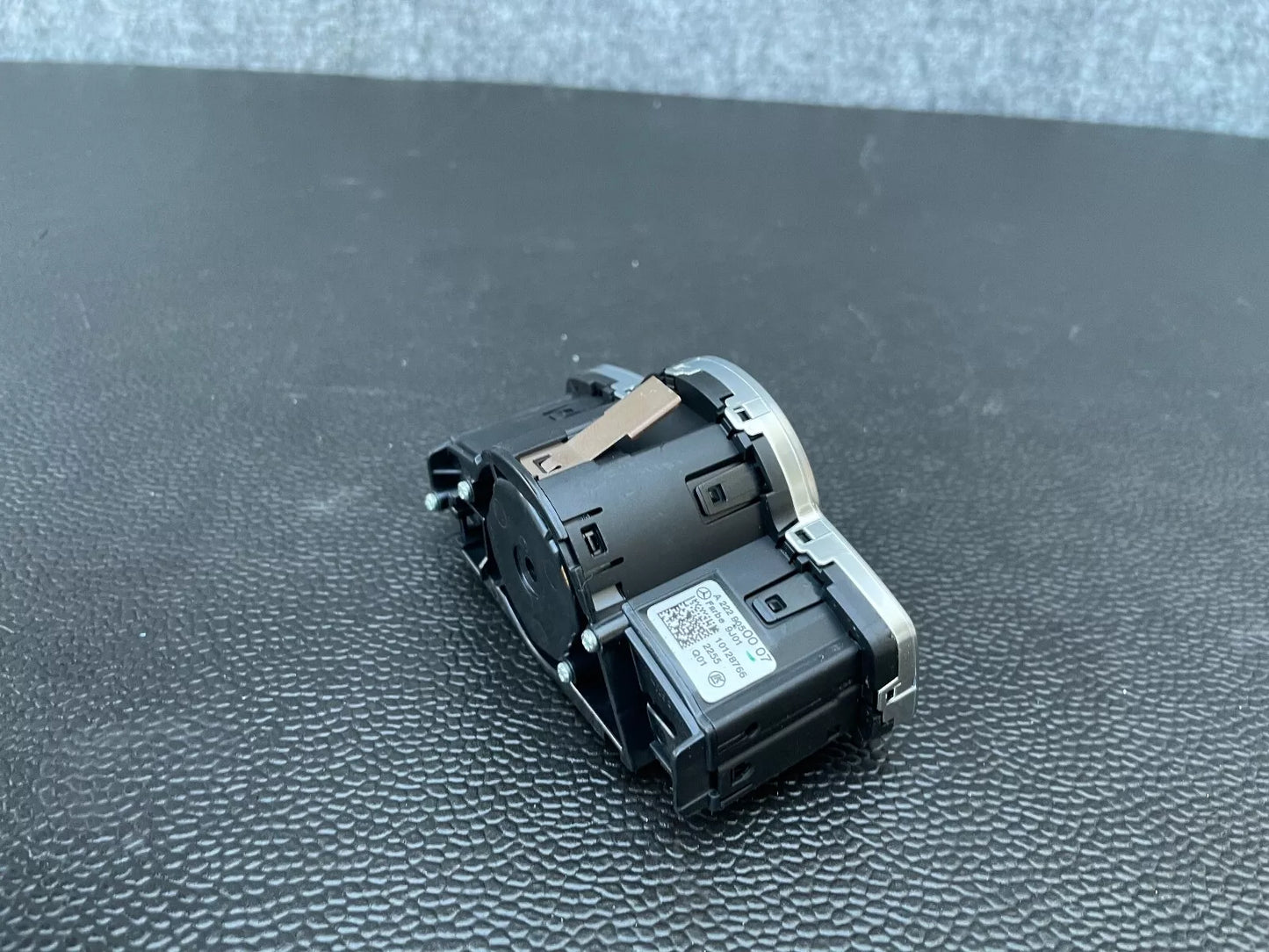 MERCEDES W222 INTERIOR DASH HEADLAMP LIGHT SWITCH BLACK OEM image 2